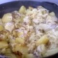 Aardappels met ui en kaas