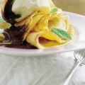 Vlaamse pannenkoekjes met ijs