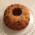 Tulbandcake met appel en rozijnen