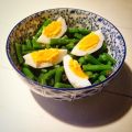Sperziebonen salade met ei
