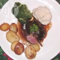 Wildsteak met gekneusde zwarte peper