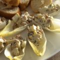 Witlof met garnalensalade