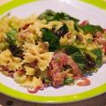 Pasta met Italiaans gestoofde spitskool