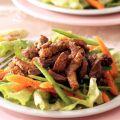 Lauwwarme salade met lamsshoarma