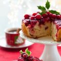 Cranberry upsidedown cake