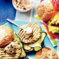 HawaÃ¯burger met verse ananas