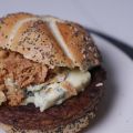 Twee hamburgers (vegetarisch voor wie dat wil)