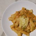 Pasta met tomatensaus en Paturain