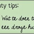 Beauty tips : droge huid