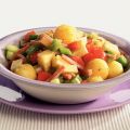Aardappelsalade met mosterdressing