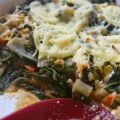 Snijbiet-gratin met laurier en rozemarijn