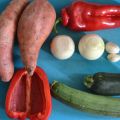 Sweet potato paprika courgette soup- zoete[...]