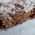 No bake luchtige choco kokos repen