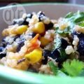 Quinoa met zwarte bonen en komijn