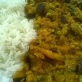 Iraanse aubergine stoofpot
