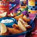 Spicy potato wedges
