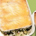 Lasagne spek, prei en spinazie