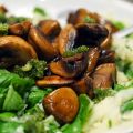 Recept: Stamppot spinazie met honingchampignons[...]