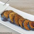 Gebakken aubergine met yoghurt-muntsaus