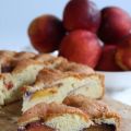 Nectarine-lavendelcake