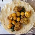 Surinaamse Roti kip en kousenband