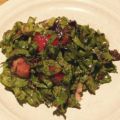 Salade met krulandijvie en rode bieten