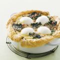 Spinazie-hamquiche