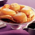 Tarte tatin met peer en amandelspijs