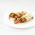 Chickenwrap met chilibonenpuree