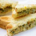 Lunch: Geroosterd Maïsbrood met eigengemaake[...]