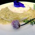 Kaasje gevuld met risotto