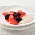 Warme fruitsalade
