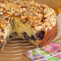 Blauwe bessen - ricottacake