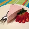 Griekse yoghurt-aardbeientaart