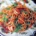 Jamie Oliver Spaghetti met garnalen