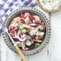 Bietensalade met haring