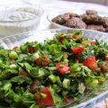 Yeşil salata (Turkse salade met groene kruiden)