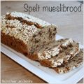 Spelt mueslibrood