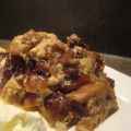 Bread and butterpudding met oliebol