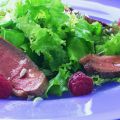 Salade met eendenborstfilet