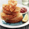Ciabattatosti's met gerookte zalm