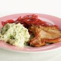 Karbonades met kruidenpuree