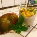 Kokosrijst met verse mango