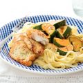 Pangasiusfilets met courgette