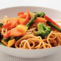 Tomatenspaghetti met Italiaanse groenten