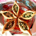 Börek met kaas, spinazie en pijnboompitten