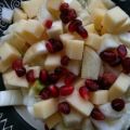 Salade met venkel, appels en granaatappels