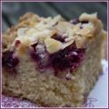 Frambozencake met amandelen