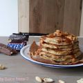 Snickers pancakes