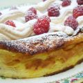 Frambozen-cheesecake